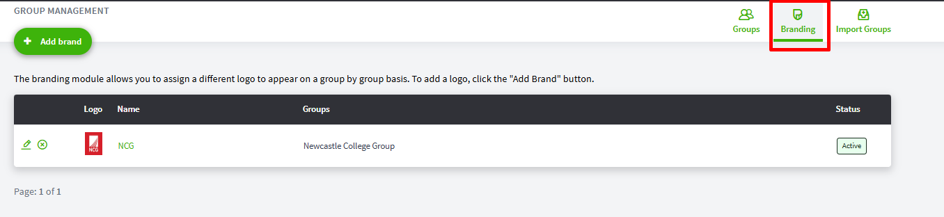 User attachment
